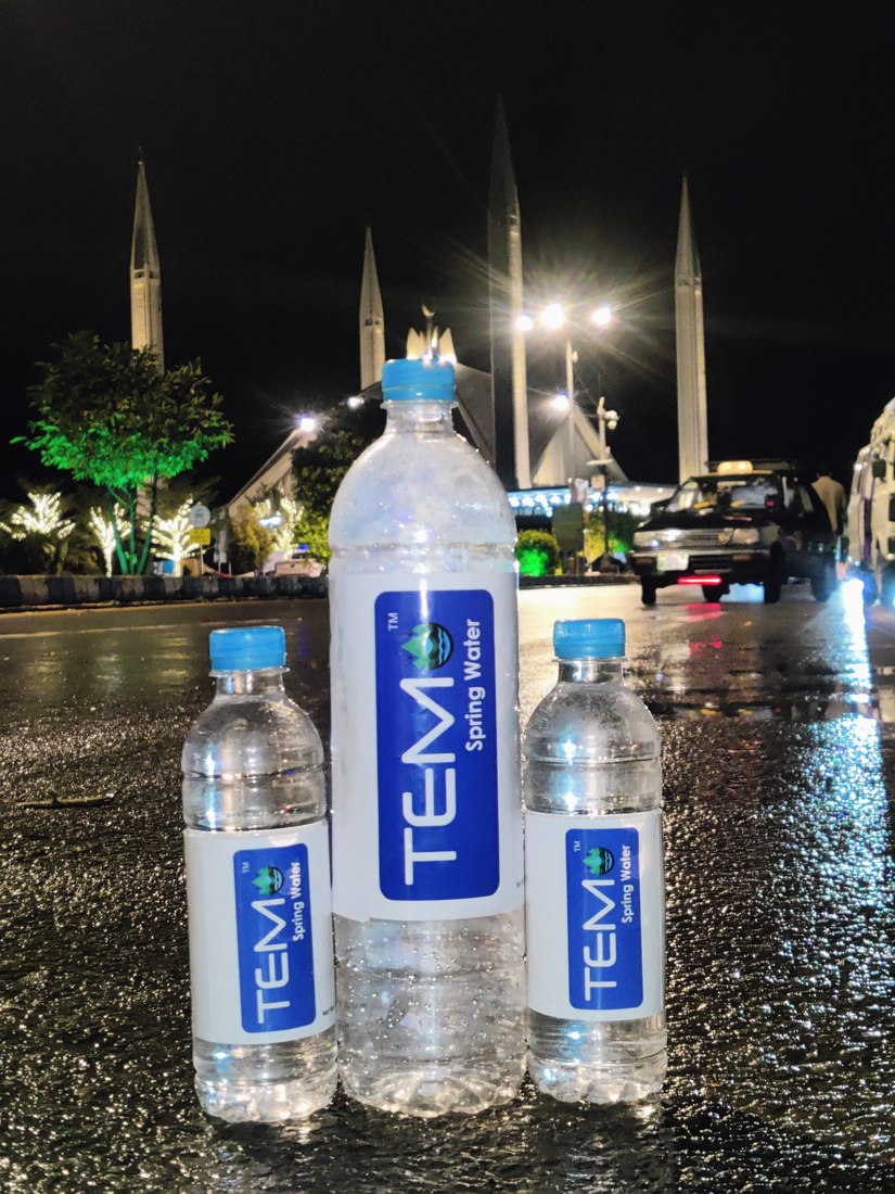 TEMO Spring Water bottles in Islamabad